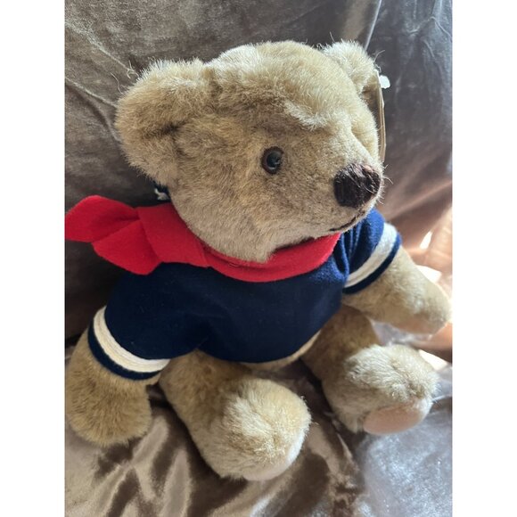 VTG Bialosky & Friends Gund 6" Plush Teddy Bear Sailor Scarf Stuffed Tags 1982 - Picture 16 of 16